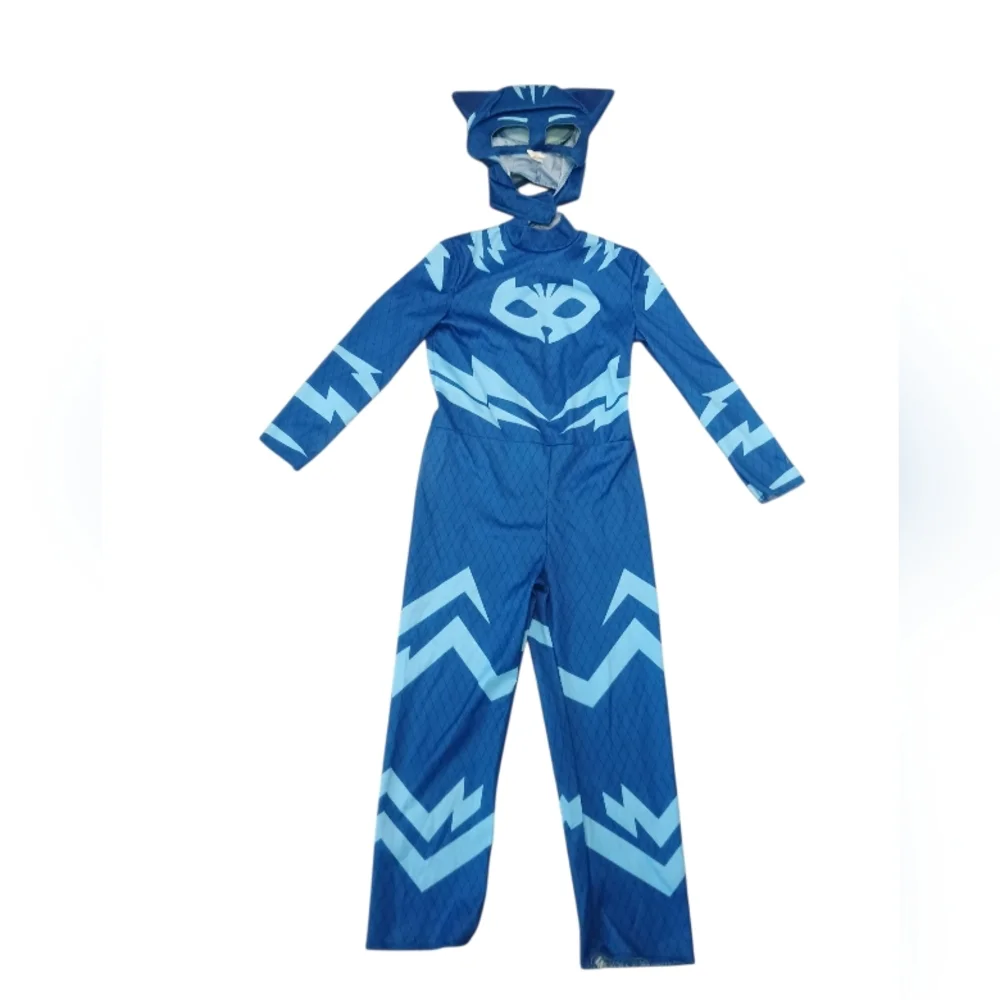 PJ Masks Catboy Boys size 3T-4T Blue Superhero Dressup Official Costume Jumpsuit - Picture 1 of 14